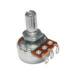 Alpha 100K Linear Taper Potentiometer With Solder Lugs